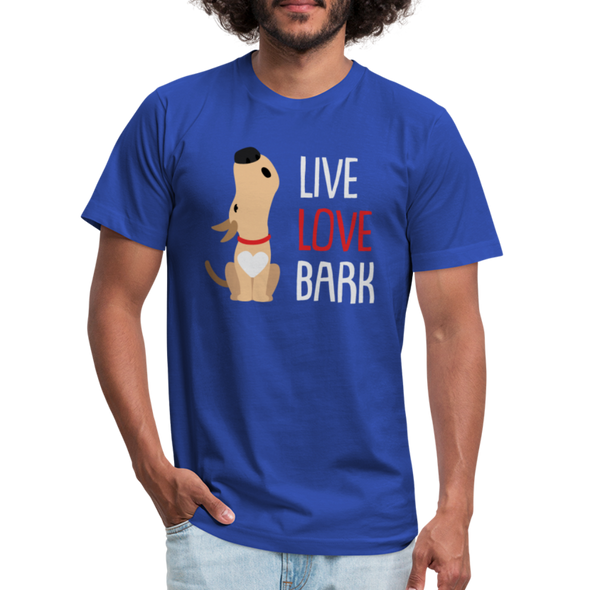 Live Love Bark2 - Men - royal blue