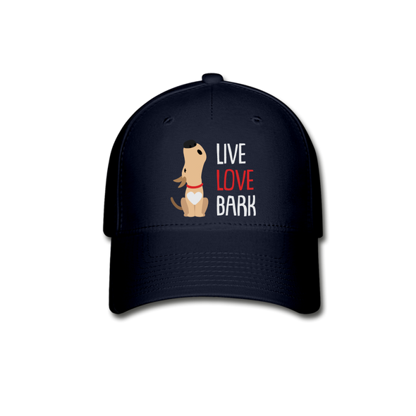 Live Love Bark2 - Hat - navy