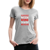 Coffee Work Wine Sleep Repeat2 - Women - heather gray