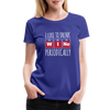 I Like To Drink Wine Periodically2 - Women - royal blue