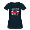 I Like To Drink Wine Periodically2 - Women - deep navy