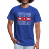 I Like To Drink Wine Periodically2 - Men - royal blue