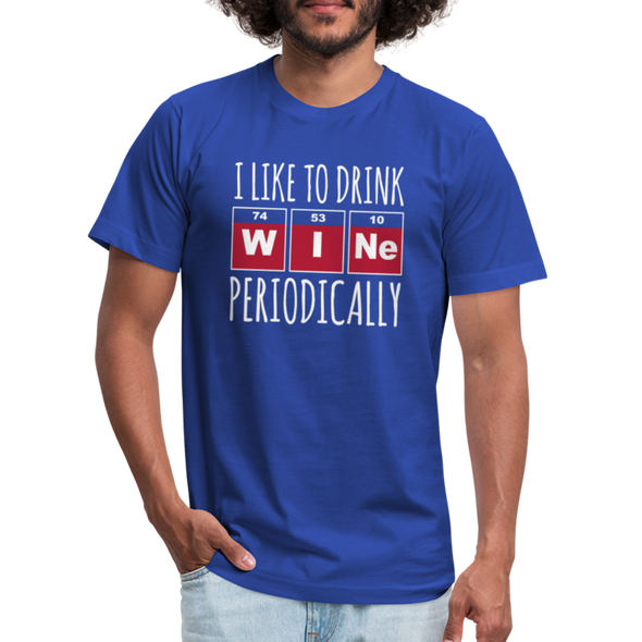 I Like To Drink Wine Periodically2 - Men - royal blue