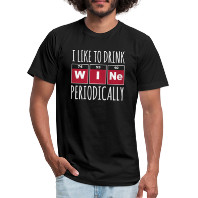 I Like To Drink Wine Periodically2 - Men - black