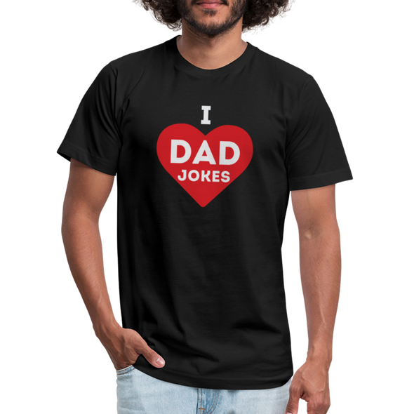 I Love Dad Jokes2 - Men - black