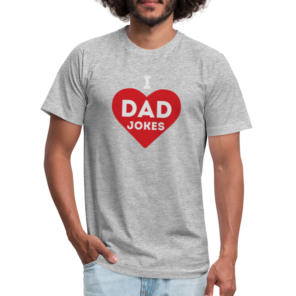 I Love Dad Jokes2 - Men - heather gray