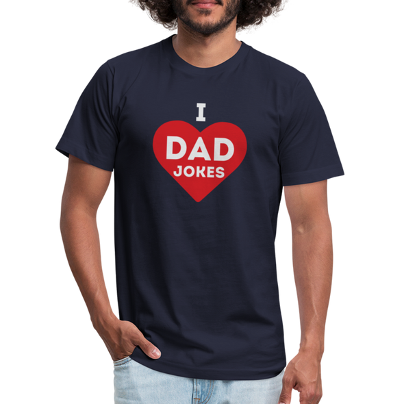 I Love Dad Jokes2 - Men - navy