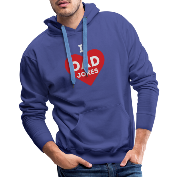 I Love Dad Jokes2 - Hoodie - royalblue