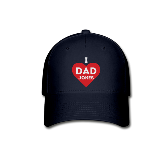 I Love Dad Jokes2 - Hat - navy