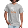 But First Coffee2 - Men - heather gray