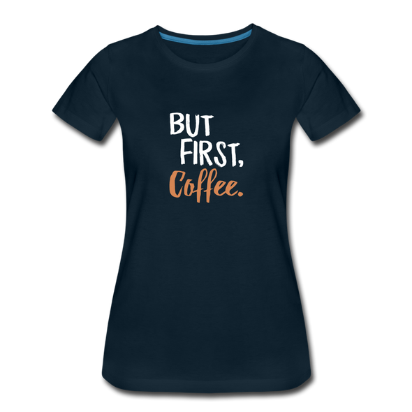 But First Coffee2 - Women - deep navy