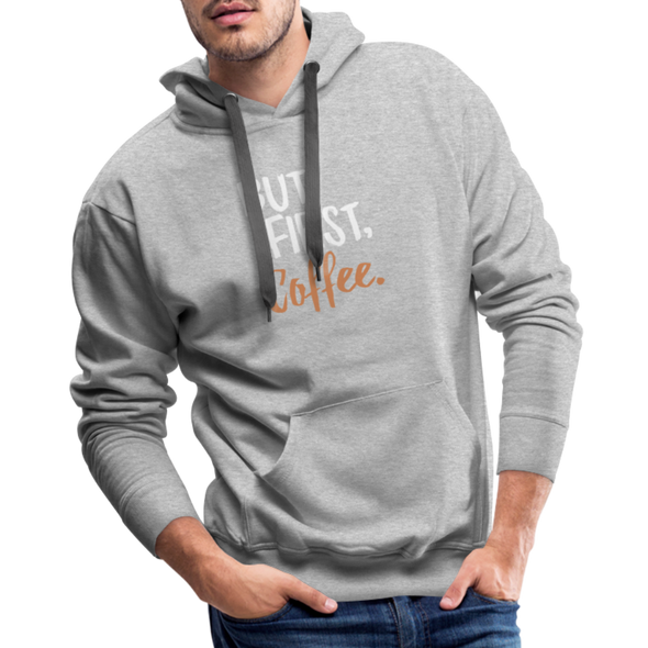 But First Coffee2 - Hoodie - heather grey