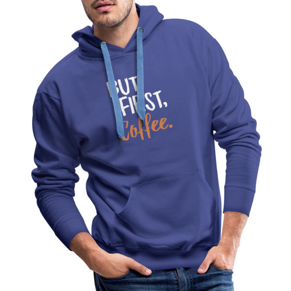 But First Coffee2 - Hoodie - royalblue