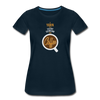 A Yawn Is A Silent Scream For Coffee2 - Women - deep navy