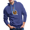 A Yawn Is A Silent Scream For Coffee2 - Hoodie - royalblue