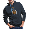 A Yawn Is A Silent Scream For Coffee2 - Hoodie - navy